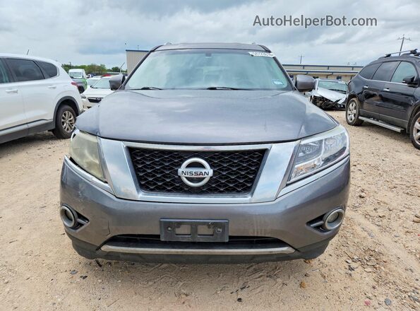 5N1AR2MN7GC604368 2016 NISSAN PATHFINDER Gray Դիմացի տեսք