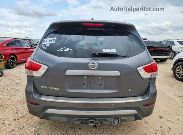 5N1AR2MN7GC604368 2016 NISSAN PATHFINDER Gray Հետևի տեսք