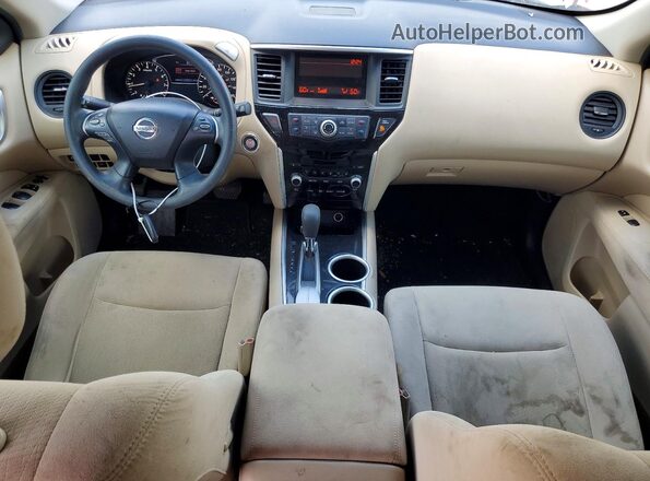 5N1AR2MN7GC608856 2016 NISSAN PATHFINDER Red Вид панелі приладів