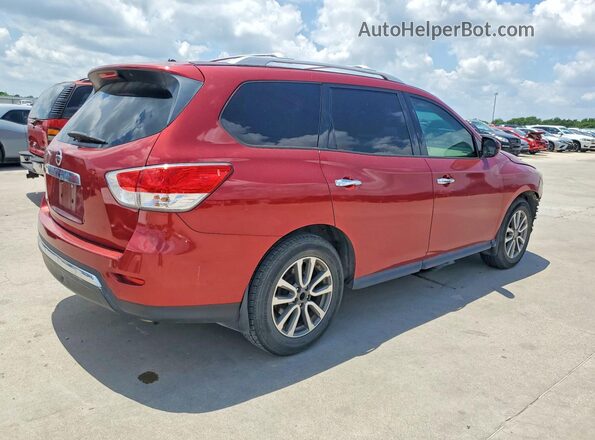 5N1AR2MN7GC608856 2016 NISSAN PATHFINDER Red Задня права чверть