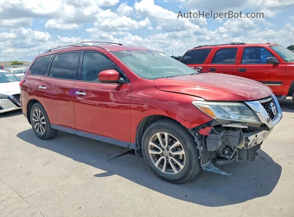 5N1AR2MN7GC608856 2016 NISSAN PATHFINDER Red Передня права чверть