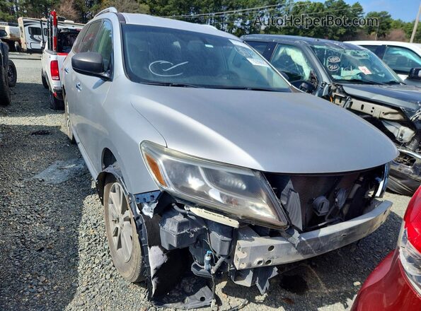 5N1AR2MN7GC653439 2016 NISSAN PATHFINDER Silver Widok z przodu