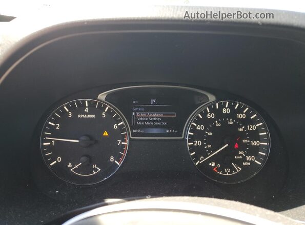 5N1AR2MN7GC653439 2016 NISSAN PATHFINDER Silver Widok zestawu wskaźników