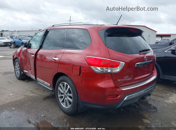 5N1AR2MN8GC626816 2016 NISSAN PATHFINDER Red Հետևի ձախ