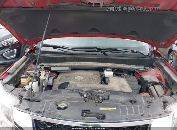 5N1AR2MN8GC626816 2016 NISSAN PATHFINDER Red Հետևի տեսք