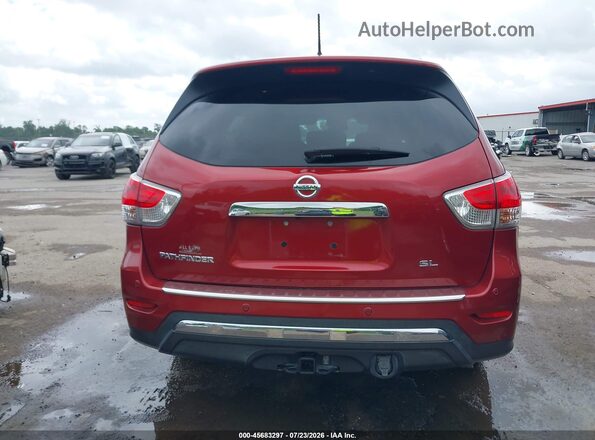 5N1AR2MN8GC626816 2016 NISSAN PATHFINDER Red 