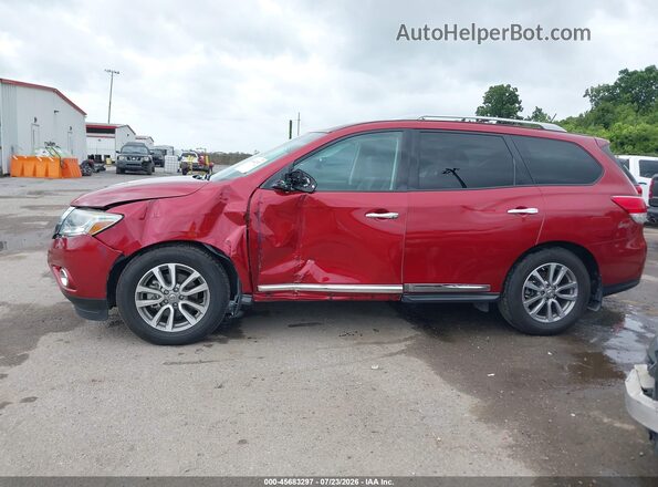5N1AR2MN8GC626816 2016 NISSAN PATHFINDER Red Սալոնի 360 աստիճան տեսք