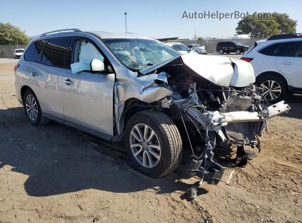 5N1AR2MN8GC647844 2016 NISSAN PATHFINDER Серебряный Передняя правая четверть