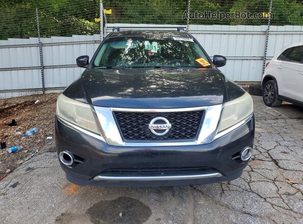5N1AR2MN8GC669519 2016 NISSAN PATHFINDER Black Widok z przodu