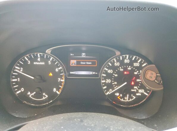 5N1AR2MN8GC669519 2016 NISSAN PATHFINDER Black Widok zestawu wskaźników