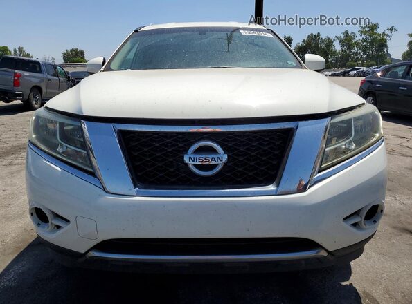 5N1AR2MN9GC661591 2016 NISSAN PATHFINDER White Դիմացի տեսք