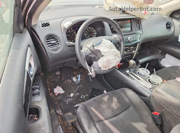 5N1AR2MN9GC666838 2016 NISSAN PATHFINDER Gray Widok deski rozdzielczej
