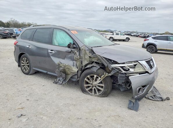 5N1AR2MN9GC666838 2016 NISSAN PATHFINDER Gray Przód prawy