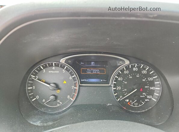 5N1AR2MN9GC666838 2016 NISSAN PATHFINDER Gray Widok zestawu wskaźników