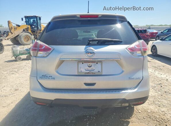 5N1AT2MM1GC773133 2016 NISSAN ROGUE Silver Widok z tyłu