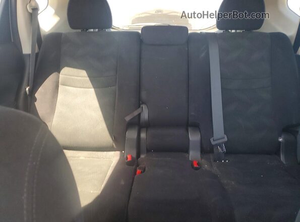5N1AT2MM1GC773133 2016 NISSAN ROGUE Silver Widok tylnych siedzeń