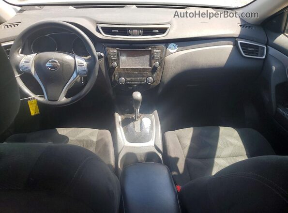 5N1AT2MM1GC773133 2016 NISSAN ROGUE Silver Widok deski rozdzielczej