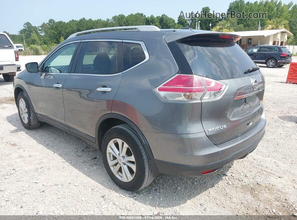 5N1AT2MM1GC813680 2016 NISSAN ROGUE Gray Trasero izquierdo