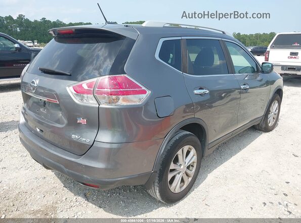 5N1AT2MM1GC813680 2016 NISSAN ROGUE Gray Trasero derecho