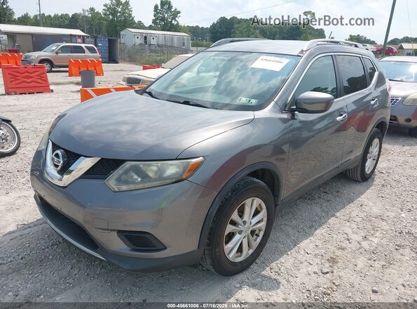 5N1AT2MM1GC813680 2016 NISSAN ROGUE Gray Vista tres cuartos delantera izquierda