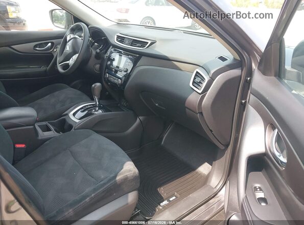5N1AT2MM1GC813680 2016 NISSAN ROGUE Gray Vista interior delantera