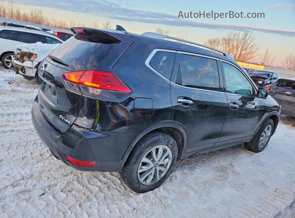 5N1AT2MM1HC730624 2017 NISSAN ROGUE Черный Задняя правая четверть