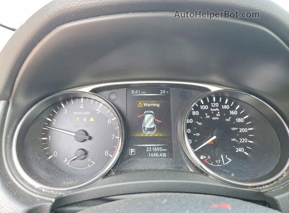 5N1AT2MM2GC805118 2016 NISSAN ROGUE Gray Vista del cuadro de instrumentos