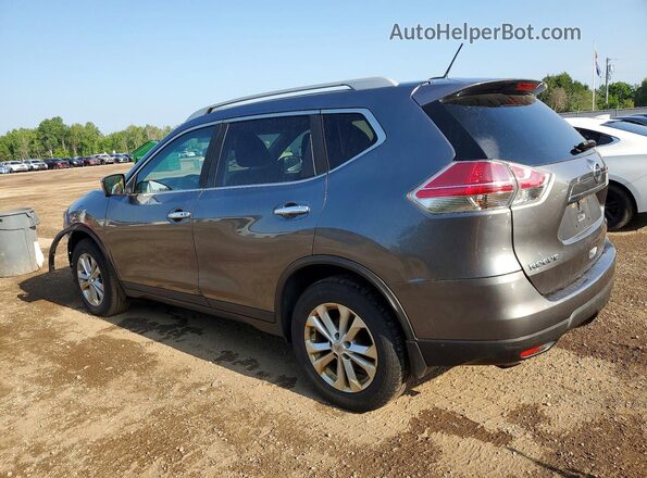 5N1AT2MM2GC805118 2016 NISSAN ROGUE Gray Trasero izquierdo