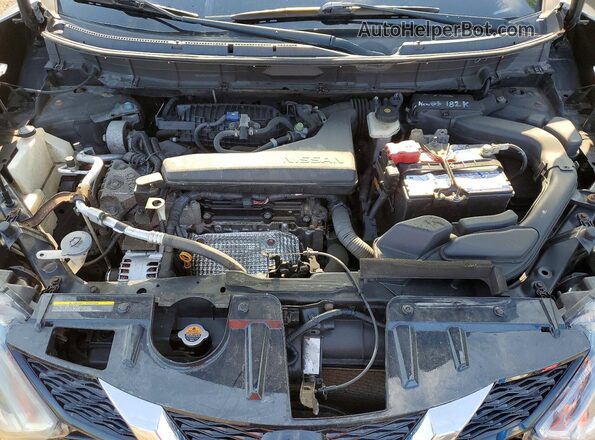 5N1AT2MM2GC805118 2016 NISSAN ROGUE Gray Vista del compartimento del motor