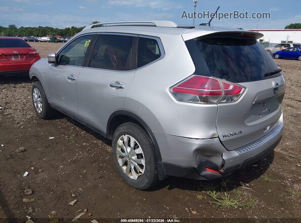 5N1AT2MM5GC864048 2016 NISSAN ROGUE Silver Задня ліва чверть