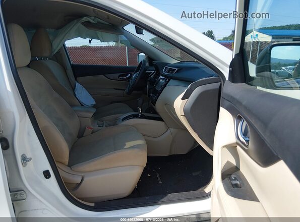 5N1AT2MM6GC805476 2016 NISSAN ROGUE White Вид салону спереду