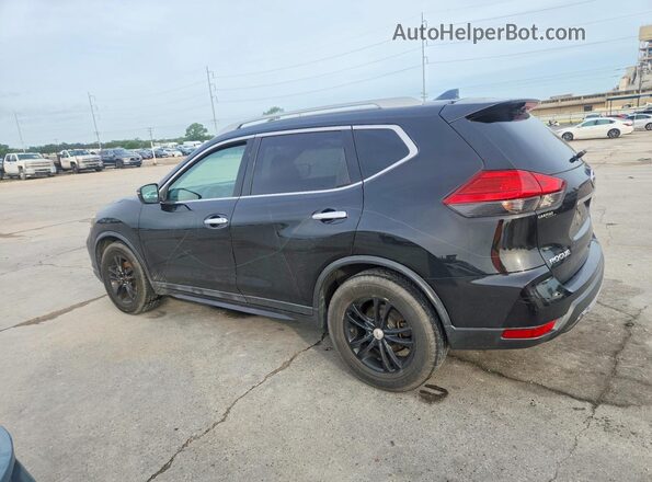 5N1AT2MN3HC761169 2017 NISSAN ROGUE Black Trasero izquierdo