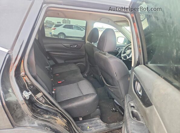 5N1AT2MN3HC761169 2017 NISSAN ROGUE Black Vista de los asientos traseros