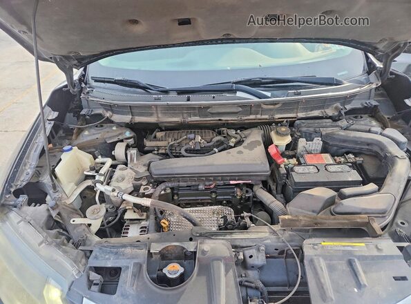 5N1AT2MN3HC761169 2017 NISSAN ROGUE Black Vista interior trasera