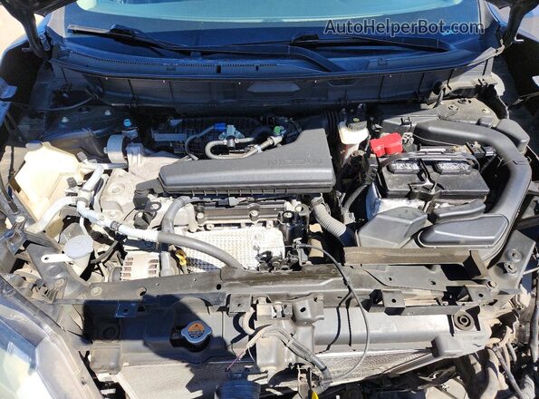 5N1AT2MN5HC834820 2017 NISSAN ROGUE Silver ძრავის განყოფილების ხედი