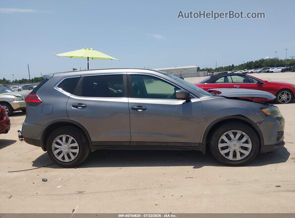 5N1AT2MN6HC738372 2017 NISSAN ROGUE Gray Вид задньої частини салону