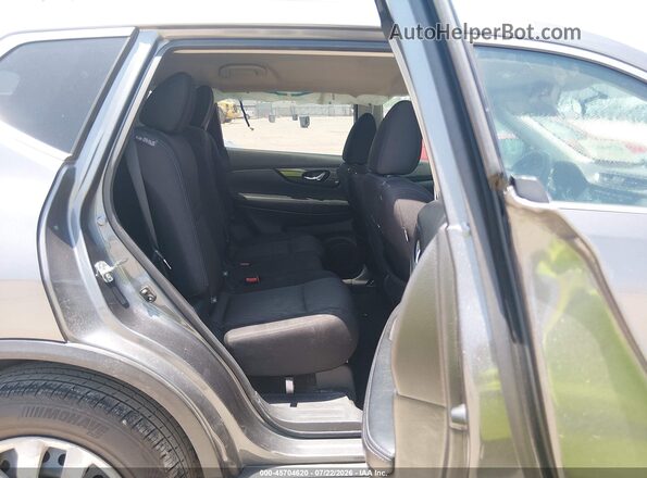 5N1AT2MN6HC738372 2017 NISSAN ROGUE Gray Вид наклейки з VIN-кодом