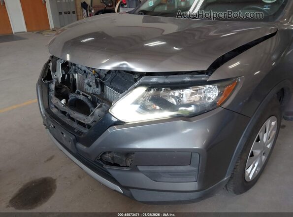 5N1AT2MN6HC740140 2017 NISSAN ROGUE Gray Դիմացի տեսք