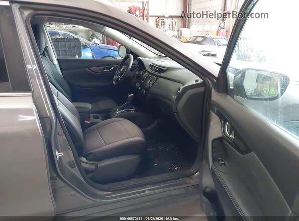5N1AT2MN6HC740140 2017 NISSAN ROGUE Gray Սալոնի դիմացի տեսք