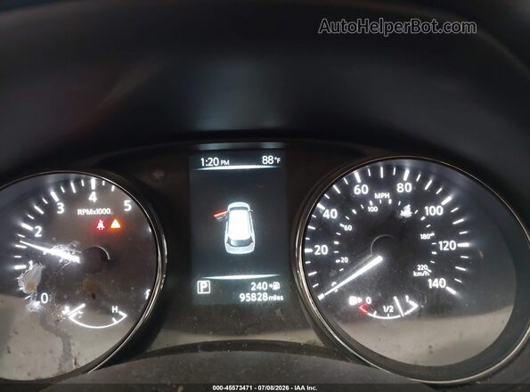5N1AT2MN6HC740140 2017 NISSAN ROGUE Gray Հետևի նստատեղերի տեսք