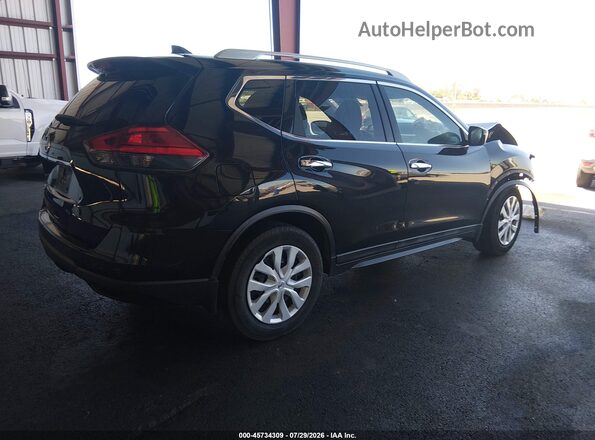 5N1AT2MN6HC761666 2017 NISSAN ROGUE Black უკანა მარჯვენა