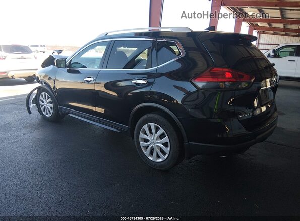 5N1AT2MN6HC761666 2017 NISSAN ROGUE Black უკანა მარცხენა