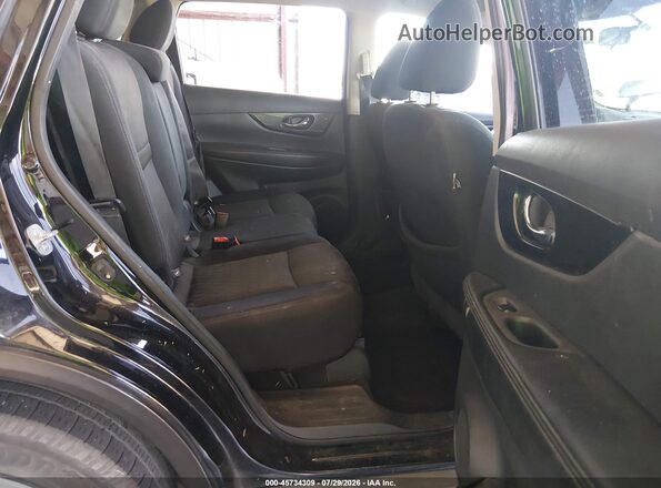 5N1AT2MN6HC761666 2017 NISSAN ROGUE Black VIN კოდის სტიკერის ხედი