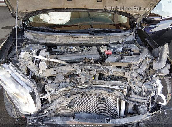 5N1AT2MN6HC761666 2017 NISSAN ROGUE Black უკანა ხედი