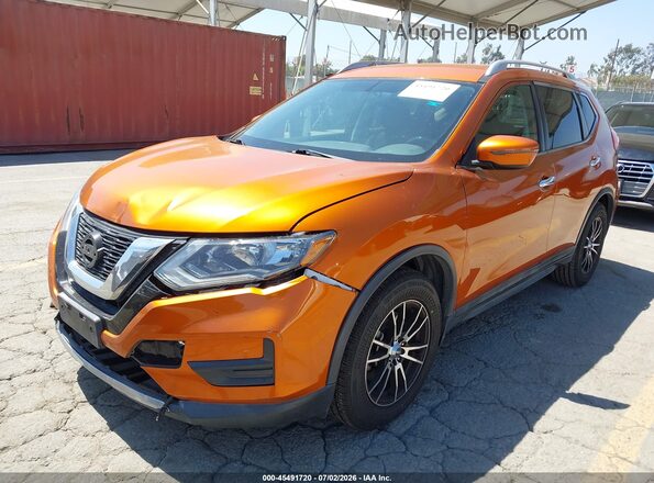 5N1AT2MN7HC760428 2017 NISSAN ROGUE Orange Front left