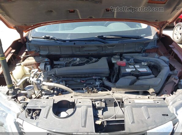 5N1AT2MN7HC760428 2017 NISSAN ROGUE Orange Rear view