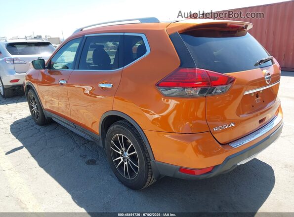 5N1AT2MN7HC760428 2017 NISSAN ROGUE Orange Rear left