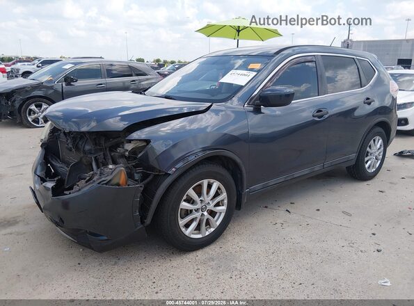 5N1AT2MN8GC856762 2016 NISSAN ROGUE Blue წინა მარცხენა ხედი სამი მეოთხედიდან