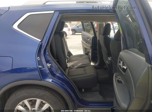 5N1AT2MN8HC730175 2017 NISSAN ROGUE Blue Widok naklejki z numerem VIN