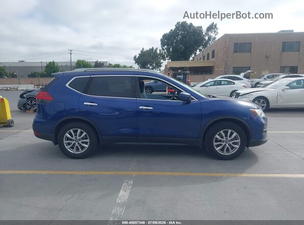 5N1AT2MN8HC730175 2017 NISSAN ROGUE Blue Widok wnętrza z tyłu